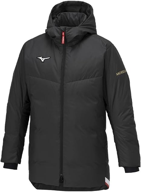 Amazon | フットボールウエア MORELIA ダウンハーフコート 保温性 撥